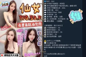 台中定點茶-仙女
