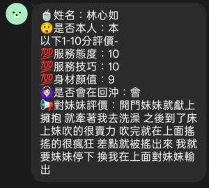 新竹定點茶-林心如